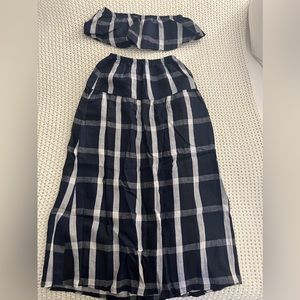 REFORMATION - 2 Piece set, maxi skirt & bandeau